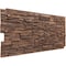 Ekena Millwork 45 3/4"W x 24 1/2"H x 1 1/4"D Canyon Ridge Stacked Stone, StoneWall Faux Stone Siding Panel, Sedona PNU24X48CNSE - alternate 2